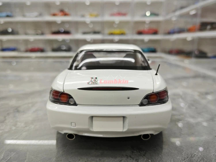 MotorHelix 1:18 For Honda S2000 AP2 Limited Edition Simulation Alloy Car Model  With Engine