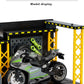 1:12 MODEL WORKSHOP CAR AND BIKE DISPLAY
