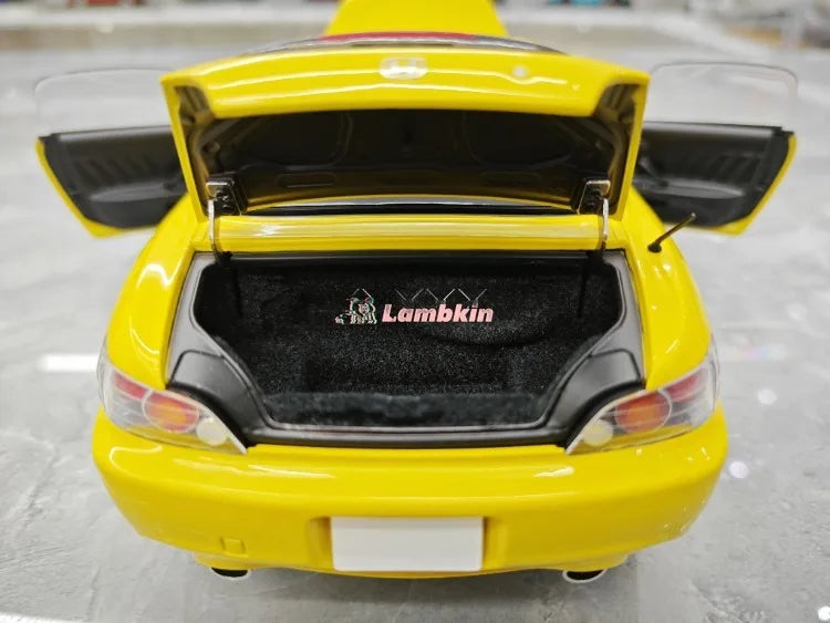 MotorHelix 1:18 For Honda S2000 AP2 Limited Edition Simulation Alloy Car Model  With Engine