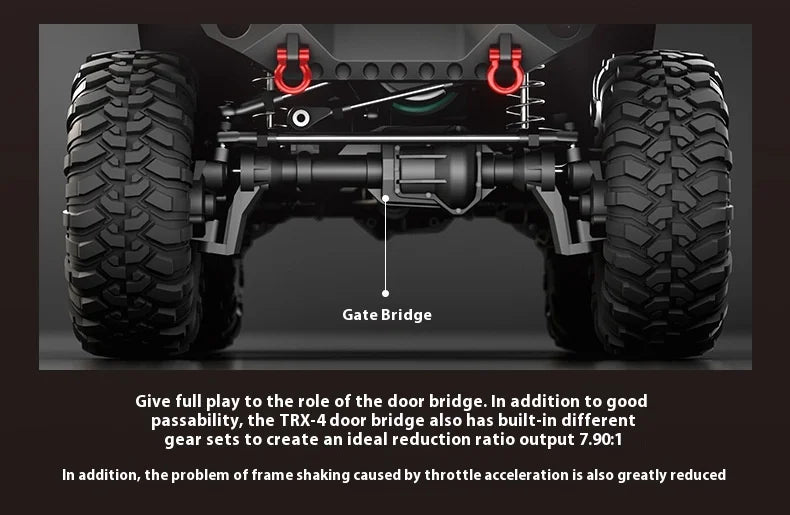 1:10 SCALE 4X4 RC CAR PROFESSIONAL HOBBY RC ROCK CRAWLER