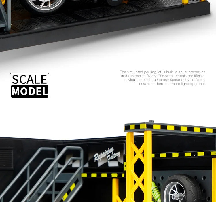 1:12 MODEL WORKSHOP CAR AND BIKE DISPLAY