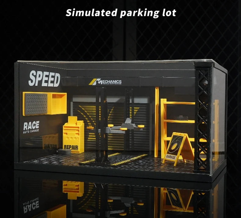 1:12 MODEL WORKSHOP CAR AND BIKE DISPLAY