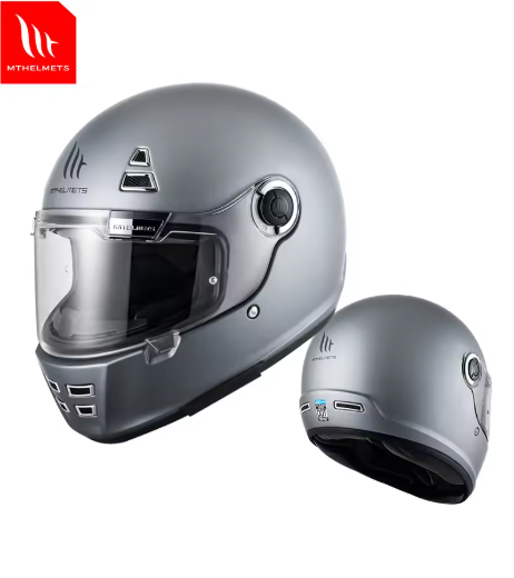 MT HELMET FULL FACE GO KART HELMET, RACE / MOTORCYCLE HELMET ECE/DOT