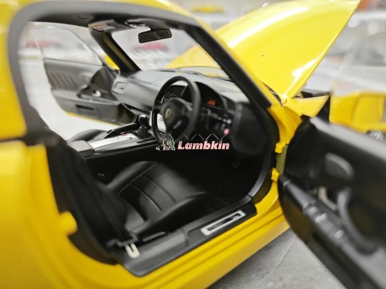 MotorHelix 1:18 For Honda S2000 AP2 Limited Edition Simulation Alloy Car Model  With Engine