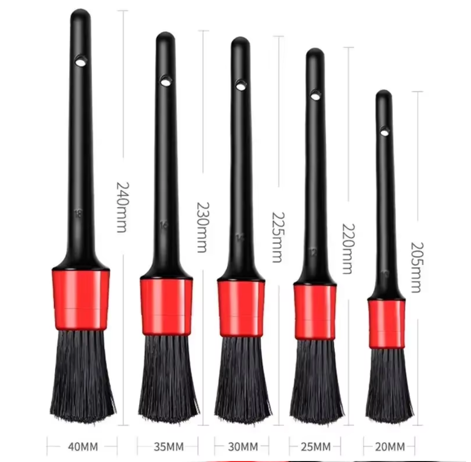 Detailing Brush Set. 5pc Set High Quality.