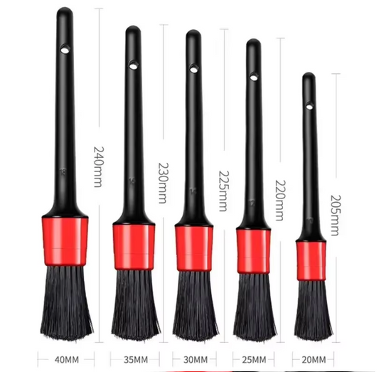 Detailing Brush Set. 5pc Set High Quality.