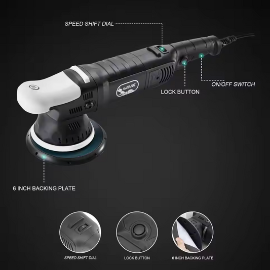 Professional Car Detailing Random Orbital Polisher Kit