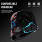 Auto Darkening Welding Helmet With Panoramic Side View