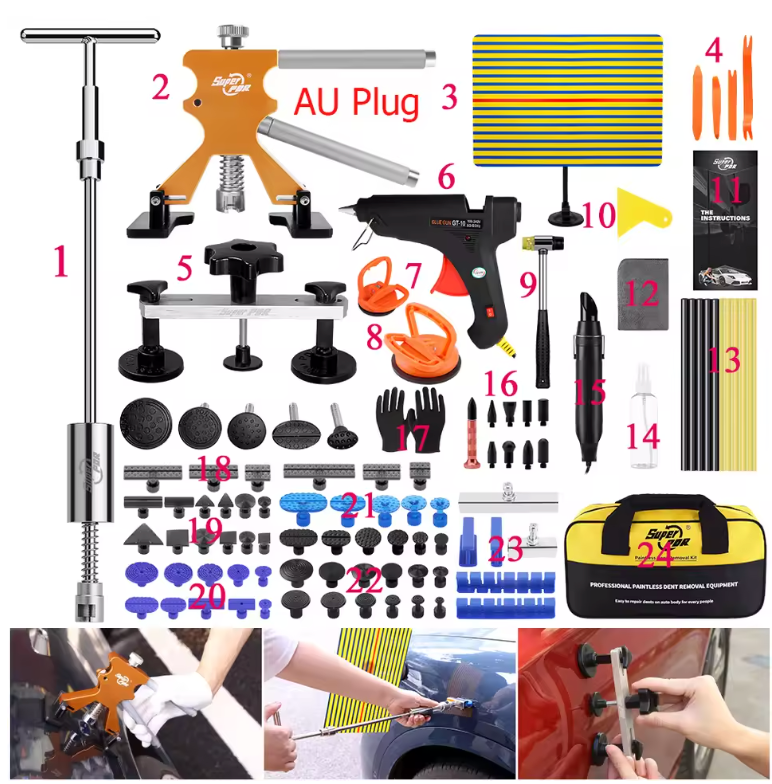 Paintless Dent Removal Kit. Guaranteed Results