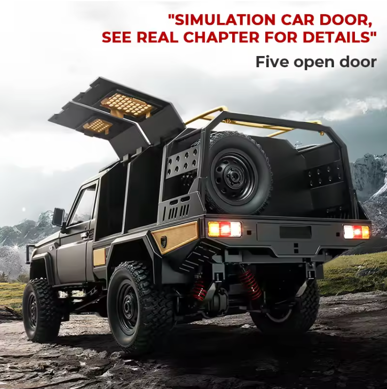 LC79 Landcruiser RC Car With Fully Function Canopy and Lights