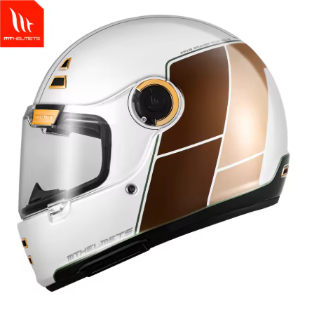 MT HELMET FULL FACE GO KART HELMET, RACE / MOTORCYCLE HELMET ECE/DOT