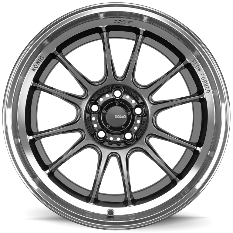 KONIG HYPERGRAM BLACK, MACHINED LIP, BRONZE, GREY