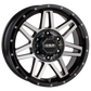 CSA RENEGADE Offroad Wheels Satin Black, Gloss Black Machined Face