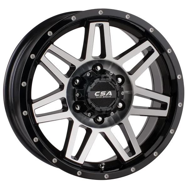 CSA RENEGADE Offroad Wheels Satin Black, Gloss Black Machined Face