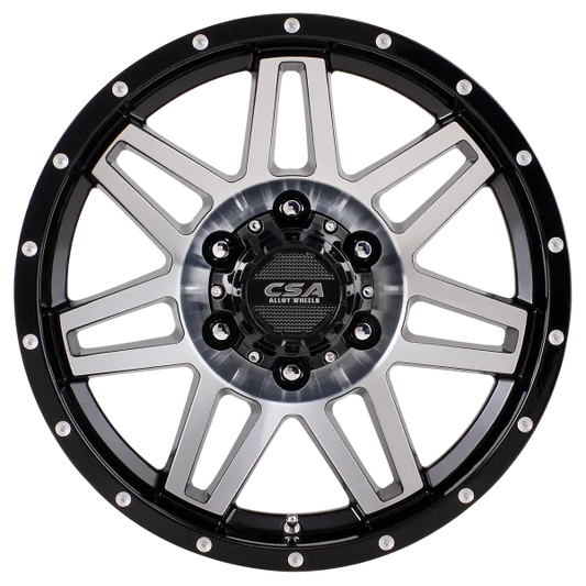 CSA RENEGADE Offroad Wheels Satin Black, Gloss Black Machined Face