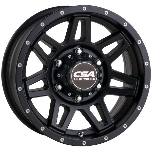 CSA RENEGADE Offroad Wheels Satin Black, Gloss Black Machined Face
