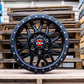CSA COMBAT Offroad Wheels Satin Black