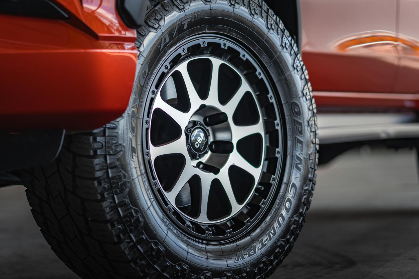 CSA RECOIL Offroad Wheels Full Machined, Satin Black, SB Machined Face,