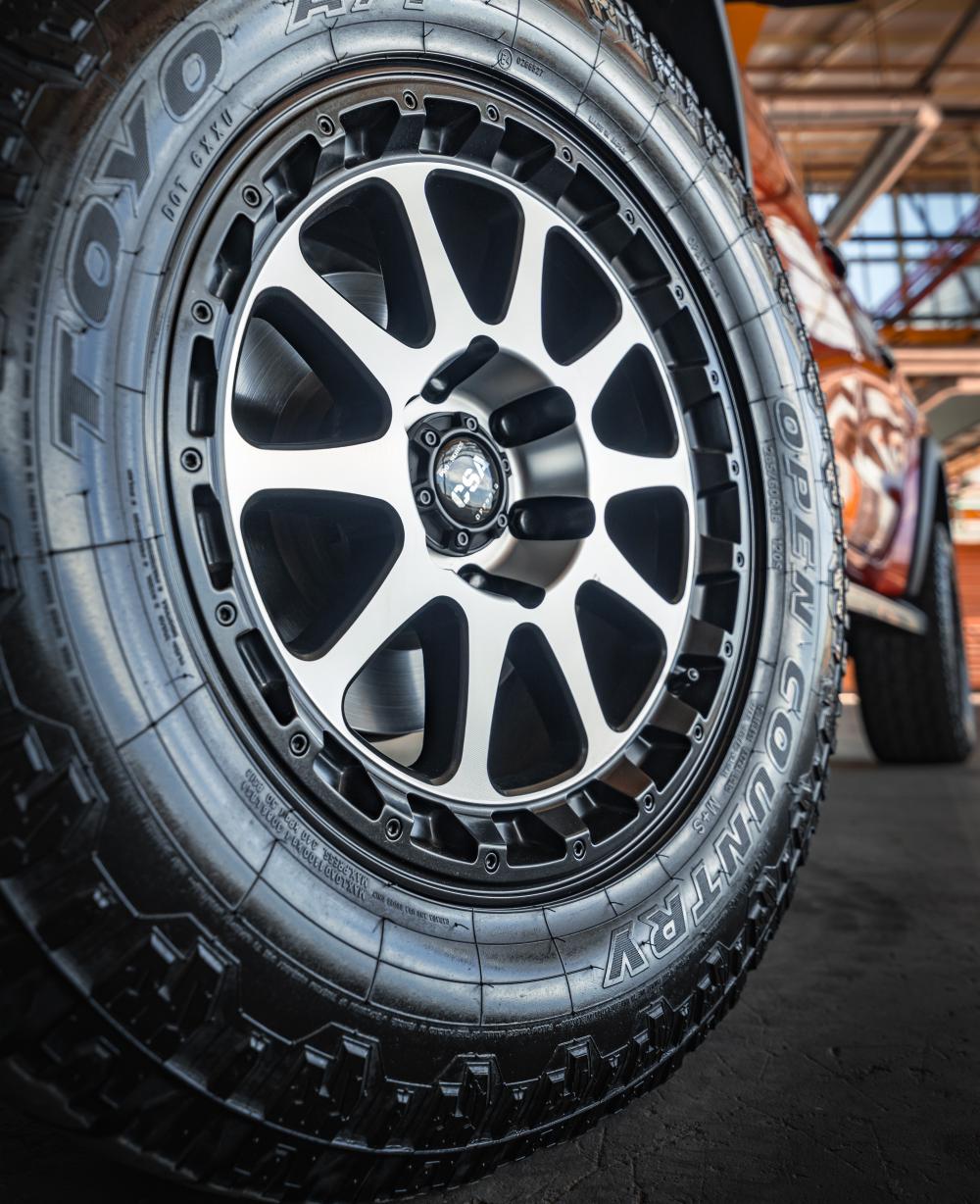 CSA RECOIL Offroad Wheels Full Machined, Satin Black, SB Machined Face,